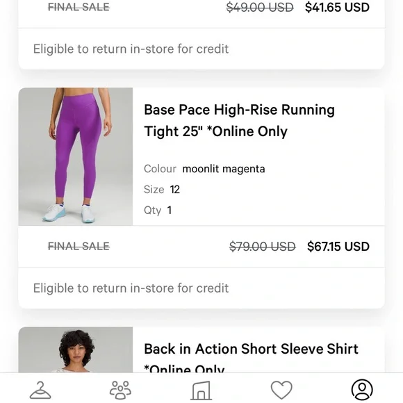 Lululemon Base Pace High-Rise Running Tight - Picture 6 of 11